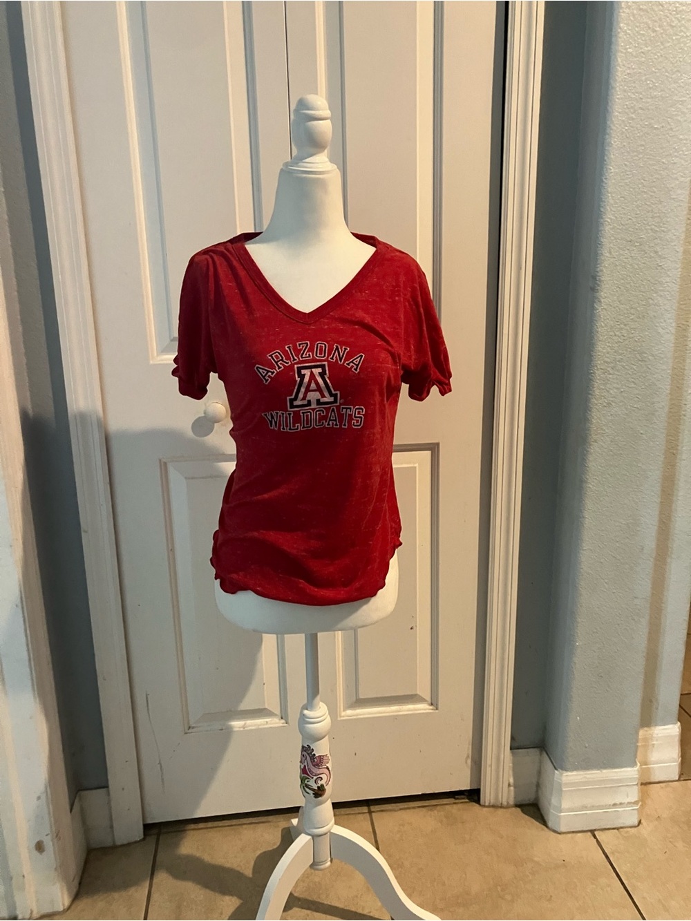 Blue 84 Red V-Neck Tee